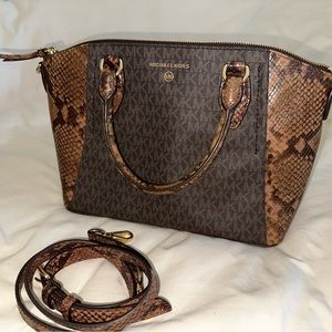NWOT Micheal Kors Snakeskin Purse
